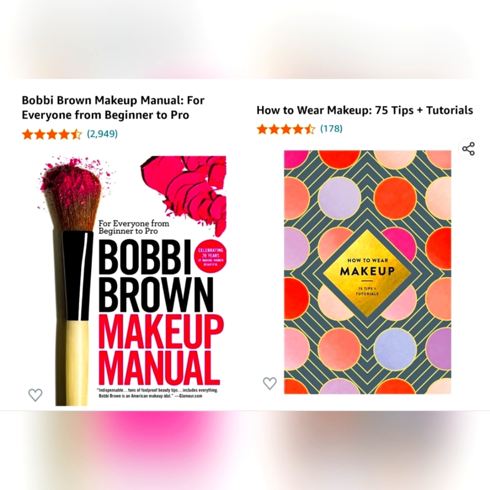 2 Books on Makeup Tutorials, Skincare, & Tips
